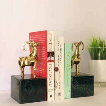 Capra Bookends