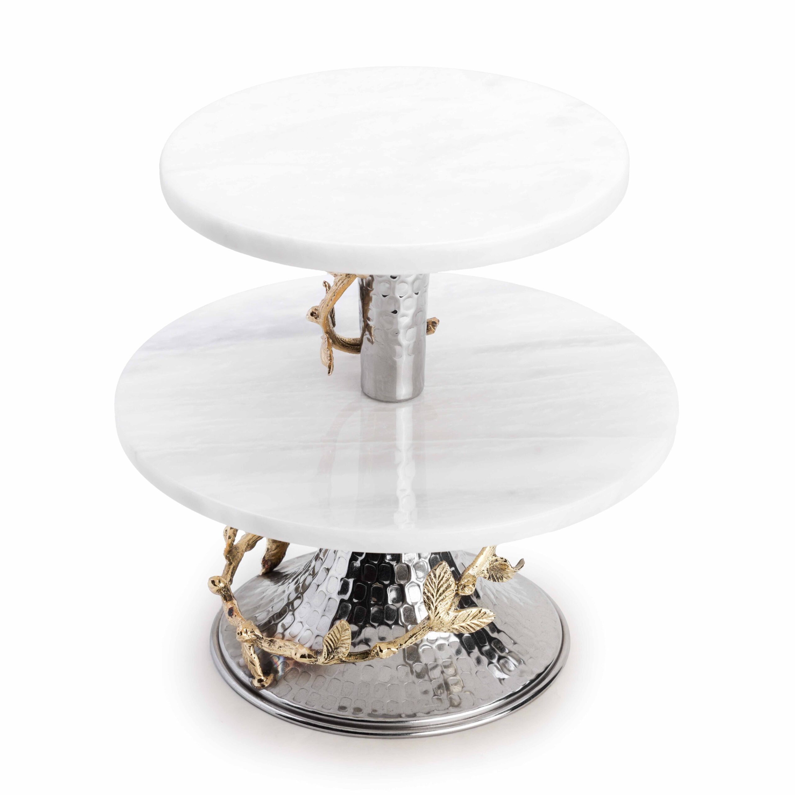 Flora 2 Tier Serving Platter – Creo Living Flora 2 Tier Serving Platter - Image 4