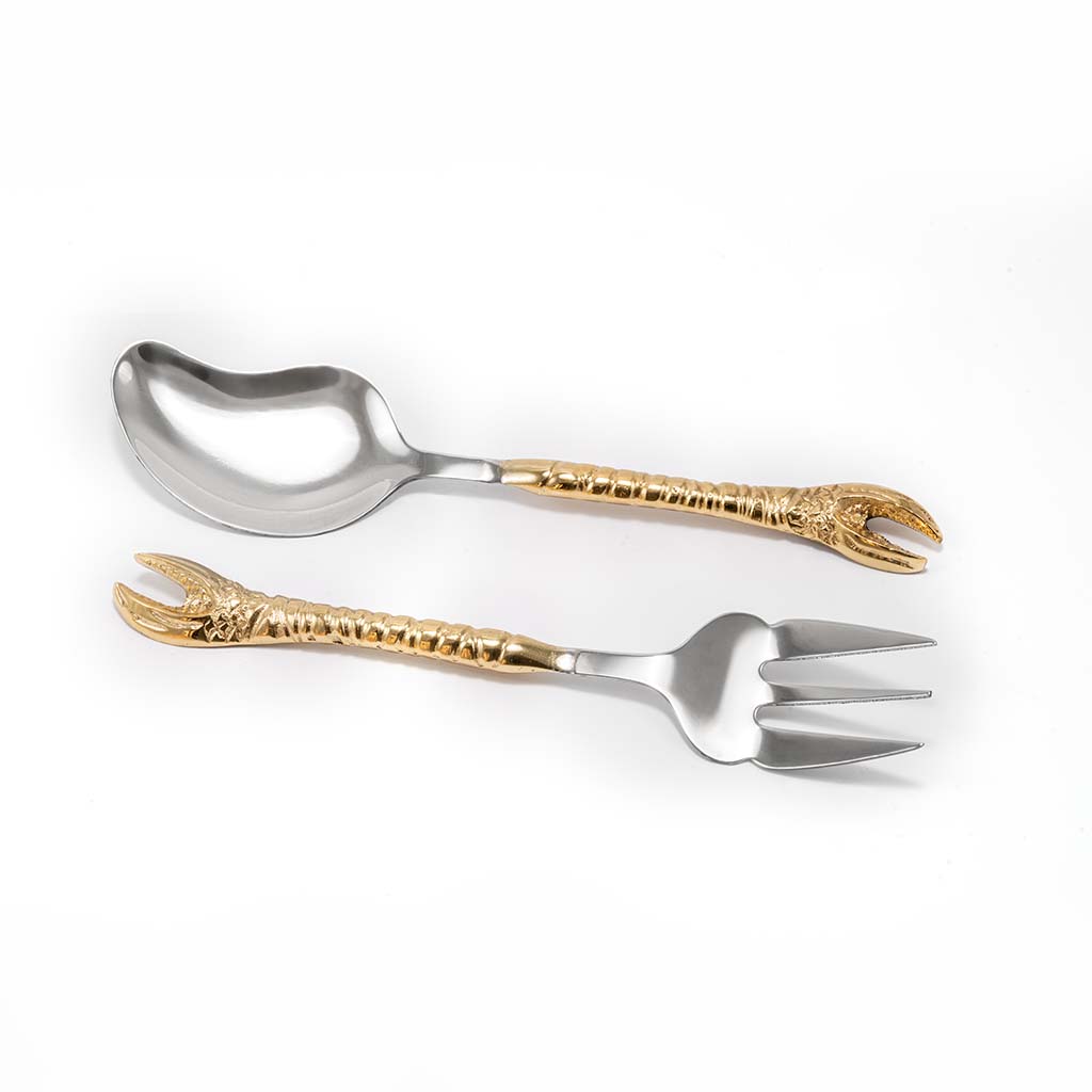Home – Creo Living Nepa Salad Spoon Set , quality cutlery , table cutlery and crockery , flatware , cutlery sets, salad server