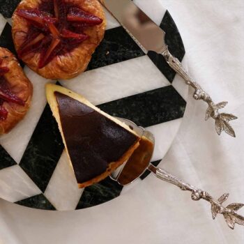 Flora Cake Knife Set