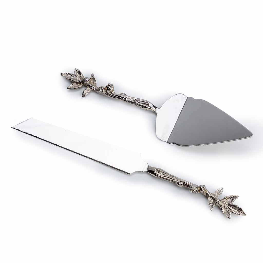 Home – Creo Living Flora Cake Knife Set , quality cutlery , table cutlery and crockery , flatware , cutlery sets, cake cutter set
