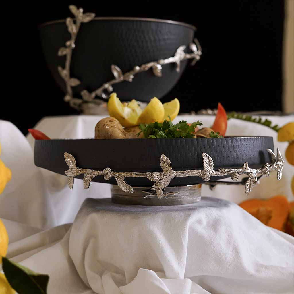 Home – Creo Living Flora Serving Flat Bowls , serving bowls in Pakistan , white serving bowls , large serving bowls , dessert serving bowl , best serving bowls, salad serving bowl