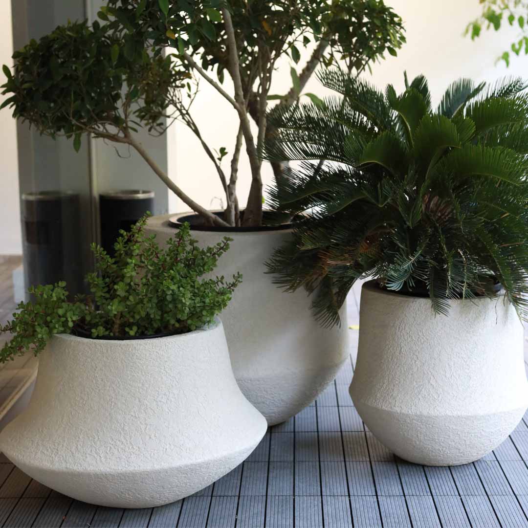 Aero Floor Planter – Creo Living Aero Floor Planter , Concrete Planter , Fiberglass Planter , indoor planter , planter pot, round floor planter, brass planter , cheap floor planters, modern floor planter , big planters