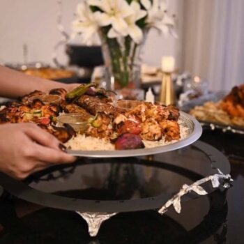 Flora Flat Serving Trays